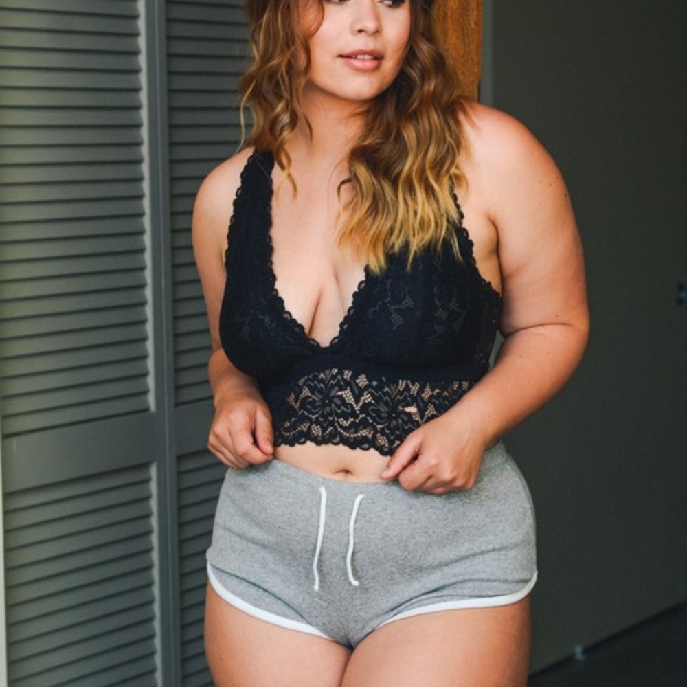 Plus Size Lace Racerback - Picture 2 of 8